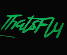 Load image into Gallery viewer, ThatsFly Apparel® Logo T-Shirt Glow In the Dark White