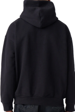 Load image into Gallery viewer, ThatsFly Apparel® Logo Oversized Hoodie Black/Black
