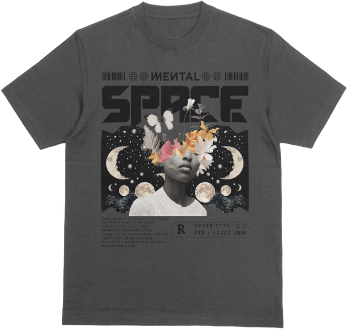 ThatsFly Apparel® Creative Mental Space Limited Edition T-Shirt