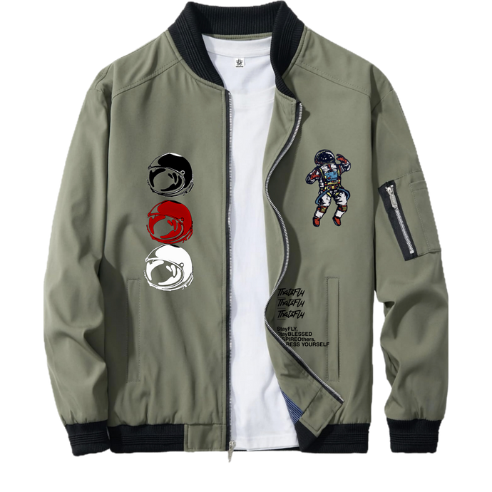 ThatsFly Apparel® Aviator F Bomber Jacket